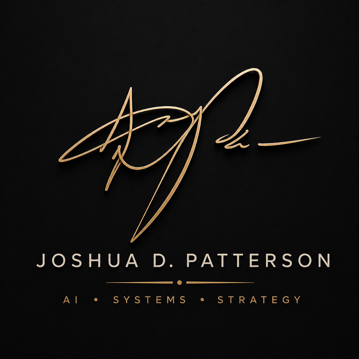 Joshua D. Patterson signature