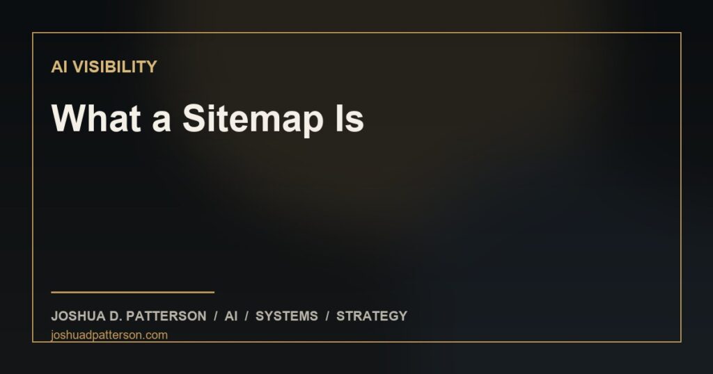 what-is-a-sitemap