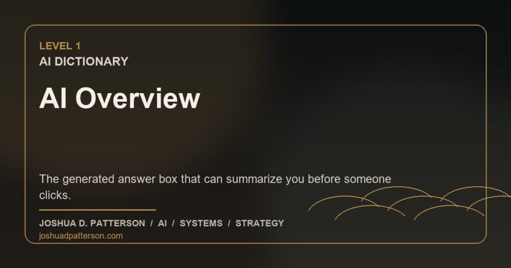 AI Overview featured image