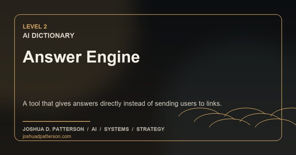 Answer Engine featured image