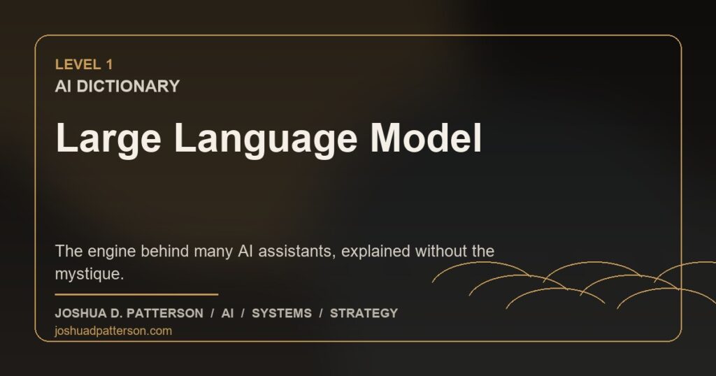 Large Language Model featured image