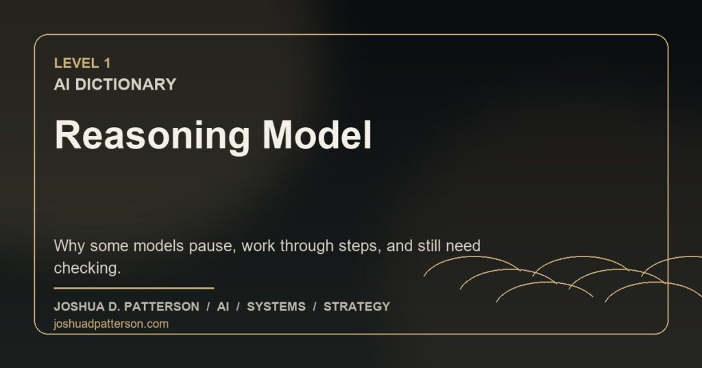 Reasoning Model featured image