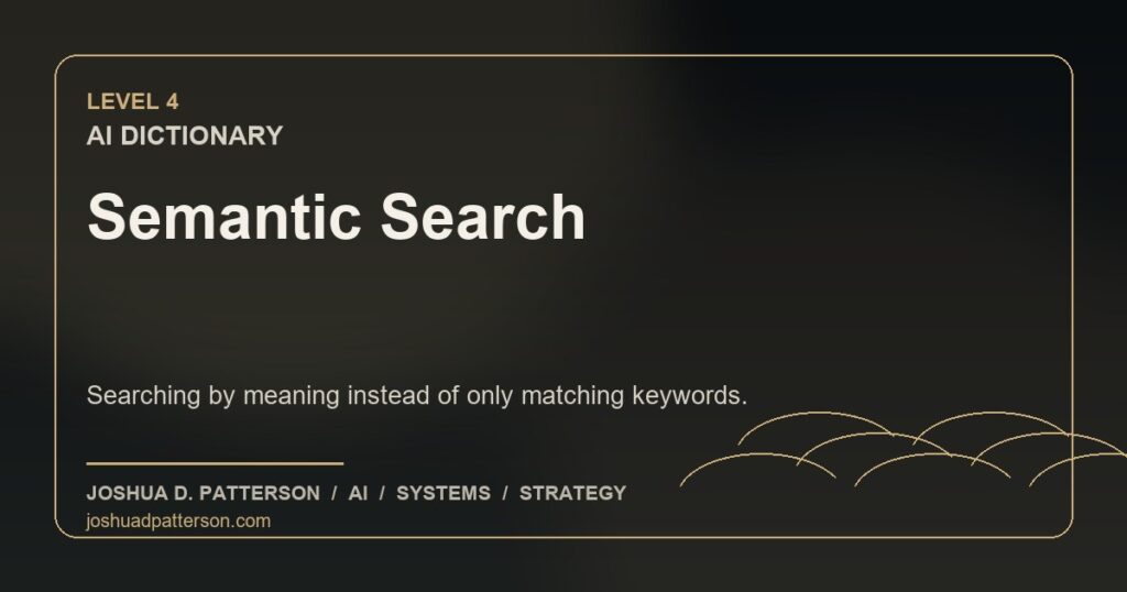 Semantic Search featured image